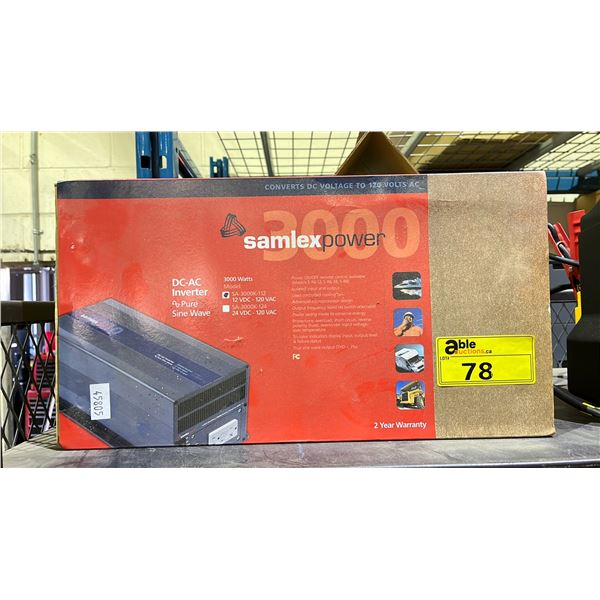 SAMLEXPOWER 3000 DC-AC INVERTER