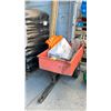 Image 2 : HUSQVARNA TRAILER (DAMAGED BODY) WITH 2 TARPS & FOLDING METAL CAGE