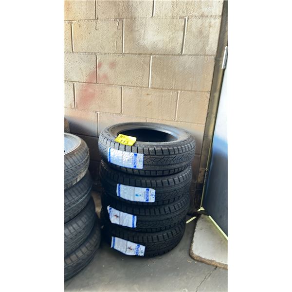 *NEW* SET OF 4 LINGLONG TIRE GREEN-MAX WINTER ICE I-I16 165/60R14 75T TIRES **$6.50/TIRE ECO-LEVY