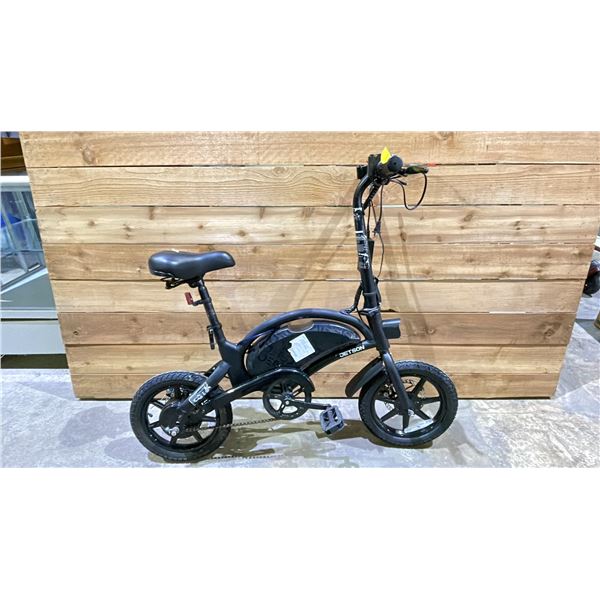 JETSON E-BIKE (NO CHARGER, UNKNOWN WORKING CONDITION)