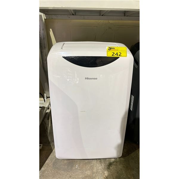 HISENSE 10000 BTU PORTABLE AIR CONDITIONER (NO HOSE, NO REMOTE)