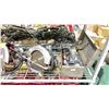 Image 2 : SHELF OF ASSORTED TOOLS INCLUDING; CIRCULAR SAWS, RECIPROCATING SAW & COIL NAILS