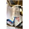 Image 2 : SHELF LOT OF ASSORTED ITEMS INCLUDING; CAR DOOR LIGHT, GARBAGE BIN, WIG AND MORE