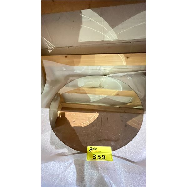 LOT OF ROUND MIRRORS