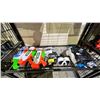Image 1 : SHELF LOT OF ASSORTED ITEMS INCLUDING; ZURU X SHOTS, ASC-2680 VIDEO DRONE AND MORE *MAY BE MISSING