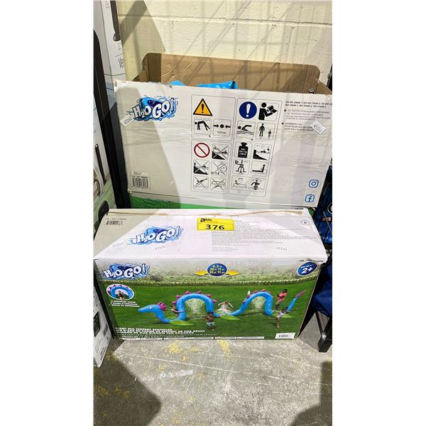 H2O GO GIANT SEA SERPENT SPRINKLER AND BAHAMA WAVE ISLAND *MAY BE MISSING PIECES/