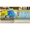 Image 2 : LIGHT SPEED QUICK SHELTER AND SKLZ SOCCER GOAL *MAY BE MISSING PIECES*