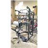 Image 2 : MARCY ALL-IN-ONE HOME GYM WITH 2X 35LBS, 2X 25LBS, 2X10LBS, 4X 5LBS & 1 X 2.5LBS PLATES
