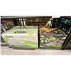 Image 1 : SHELF LOT OF NXR PORTABLE BBQ AND SOLAR PATHWAY LIGHTS *UNKNOWN WORKING CONDITION/ MAY BE