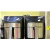 Image 3 : SHELF LOT OF GOURMIA AIRFRYERS AND GARBAGE BIN*UNKNOWN WORKING CONDITION/ MAY BE MISSING PIECES*