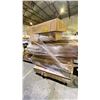 Image 1 : PALLET OF ASSORTED ITEMS INCLUDING; HEIGHT ADJUSTABLE DESK, CHAIRS, TABLE AND MORE