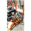 Image 3 : 2 HUSQVARNA PRESSURE WASHERS (1 HAS NO WHEELS & OIL LEAK, UNKNOWN WORKING CONDITION, MAY BE MISSING