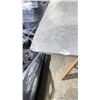Image 3 : SYNTHETIC GRANITE TABLE (COSMETIC DAMAGE) WITH 6 CHAIRS