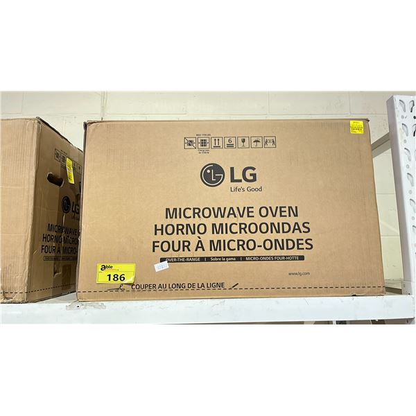 LG MICROWAVE OVEN