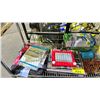 Image 2 : SHELF OF ASSORTED ITEMS INCLUDING; ETCH-A-SKETCH, LITE-BRITE, BOARD GAMES & MORE