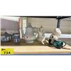 Image 3 : 2 SHELVES OF ASSORTED ITEMS INCLUDING; BONE CHINA TEA CUPS, CAT FIGURE, TEAPOTS & MORE