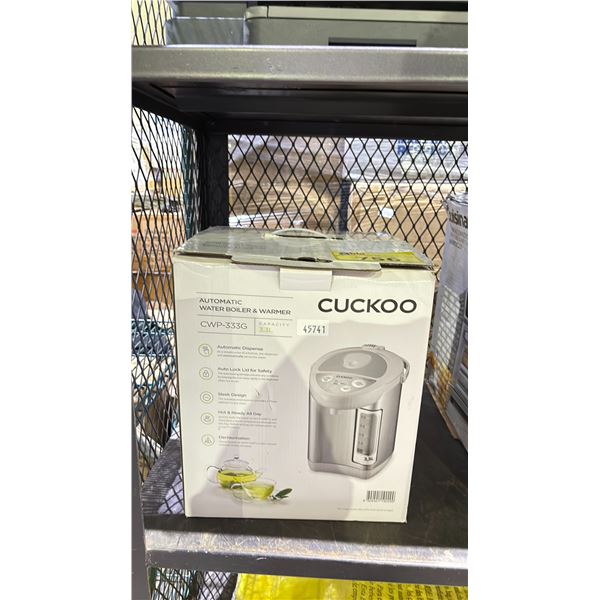 CUCKOO AUTOMATIC WATER BOILER & WARMER