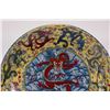 Image 2 : Yellow gorund "Dragon Family" collectors plate, 9 1/2" diameter