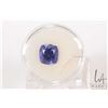 Image 1 : 5.36ct cushion cut tanzanite loose gemstone. Retail replacement value $4,500.00