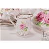 Image 2 : Selection of Royal Albert "American Beauty" china including four 6 1/4" plates, one 8" plate, one 10