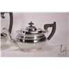 Image 2 : Antique Georgian Sheffield plate tea service including coffee pot, tea pot, cream and lidded sugar