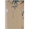 Image 8 : Four Oriental flower arrangement prints including Spring-Cherry Blossoms, Summer- Hollyhocks, Autumn