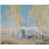 Image 2 : Three gilt framed prints including "Pine Island" and "Northern River" by Tom Thomson and "The Guides