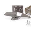 Image 2 : Hand carved green soapstone Inuit hunter, sans spear 6 1/2" in length, signed in syllabics by artist