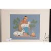 Image 2 : Four framed artworks including two Harrison Begay prints, Robert Sinclair framed colour mountain sce