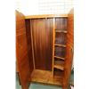 Image 2 : Two door wardrobe with partial fitted interior for folded clothes and partial for hanging clothes, 6