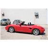 Image 8 : 1997 Porsche Boxter convertible, red with black top and leather interior, manual transmission, 58000