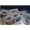Image 2 : Seventeen US states coin cards, each with two .25 cent coins, one from the Philadelphia mint and one