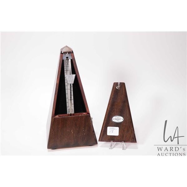 French Maelzel "Paquet" metronome