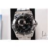 Image 2 : Seiko automatci 24 jewel wrist watch, model 4R37 in stainless case with stainless bracelet, luminous