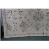 Image 2 : Polyester blend Dynamic rugs "Opulus" carpet with cream background and geometric floral pattern and 
