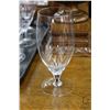 Image 2 : Twelve Czechslovakian Belfor "Exquisite" crystal water glases, each 6 1/2" in height. NOTE: This ite