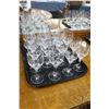 Image 1 : Selection of Czechslovakian Belfor "Exquisite" crystal stemware including twelve 6" wine glasses and