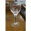 Image 2 : Selection of Czechslovakian Belfor "Exquisite" crystal stemware including twelve 6" wine glasses and