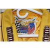 Image 7 : Jeff Hamilton Racing Collection leather M&Ms brand Nascar sponsor jacket, in new or near new conditi