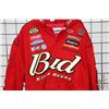 Image 2 : Chase Authentics by J.H. Design Group Bud, King of Beers Nascar sponsor jacket in near new condition