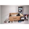 Image 1 : Selection of electronics including Micranta multi-meter, BK Precision 2800 multi-meter, MTC model MT