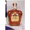 Image 2 : Seagram's Crown Royal / Blended Canadian whisky / 25 fl.oz / 40% ABV with original seal dated 1956, 