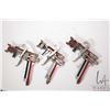 Image 1 : Three Binks brand cut-away paint guns, presumably salesmans samples