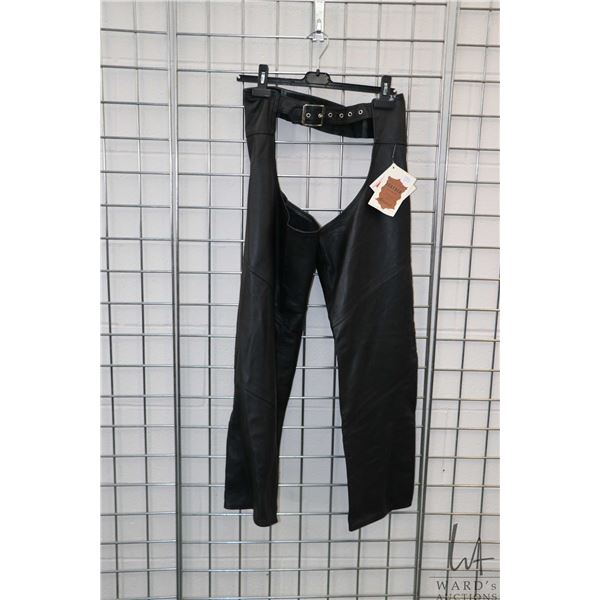 Bristol leather chaps style 23203, size medium