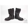 Image 2 : Pair of Harley-Davidson size 7 ladies leather 11" riding boots