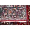 Image 3 : 100% hand made Iranian "Mashad" carpet signed by Weaver with center medallion, multiple boarders, re