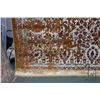 Image 2 : Premium Collection Sizan Carpet poly/ cotton blend carpet with cream background and overall floral d