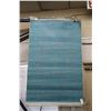 Image 1 : Premium Collection Sizan carpet poly/ cotton blend carpet with mauve background and aqua blue highli