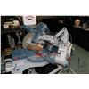 Image 2 : Bosch 12" compound miter saw CM10GD on Bosch TB4 gravity rise, folding stand, working at time of cat