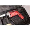 Image 2 : Milwaukee screw driver attached to Pamdrive subfloor auto feeding attachment plus selection of faste
